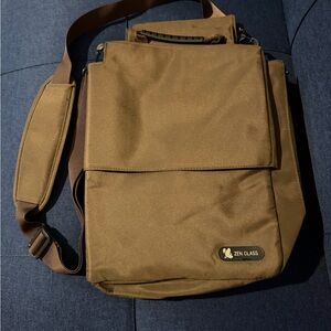 Zen Class Brown Messenger Crossbody Bag for Women